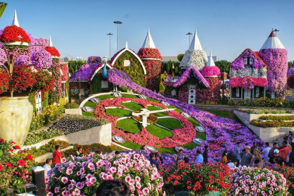 dubai miracle garden oaza