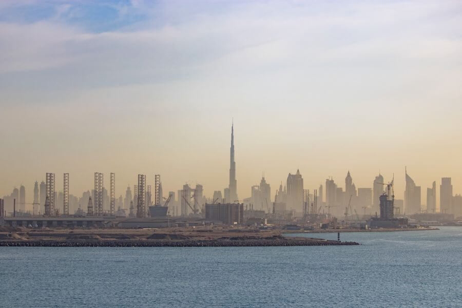 dubaj kiedyś i dziś miasto w budowie