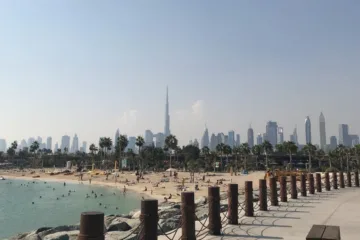 dubaj plaże