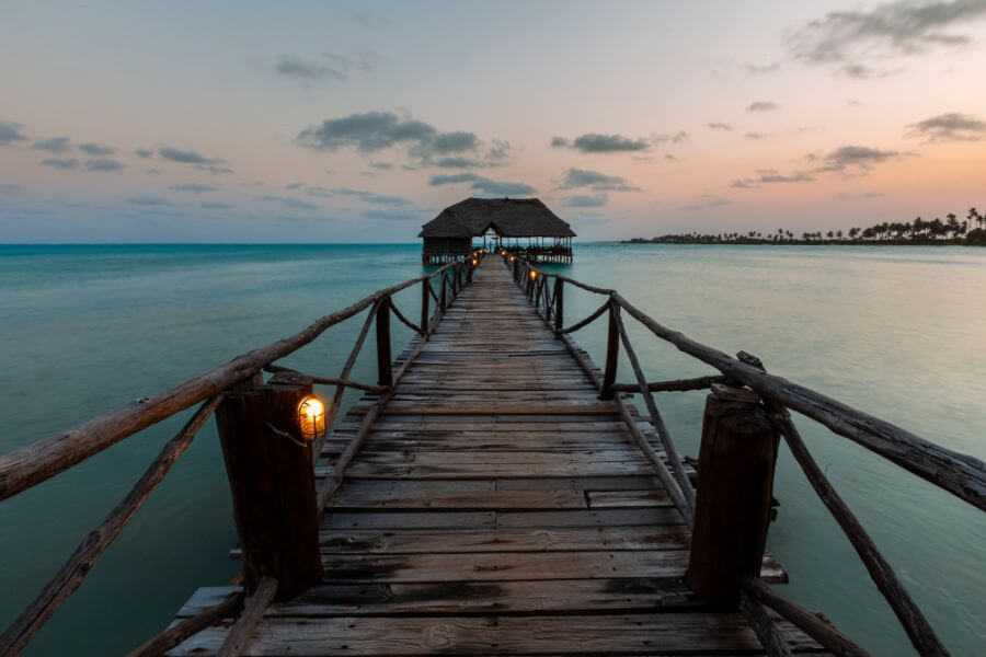 zanzibar waluta pomost na oceanie