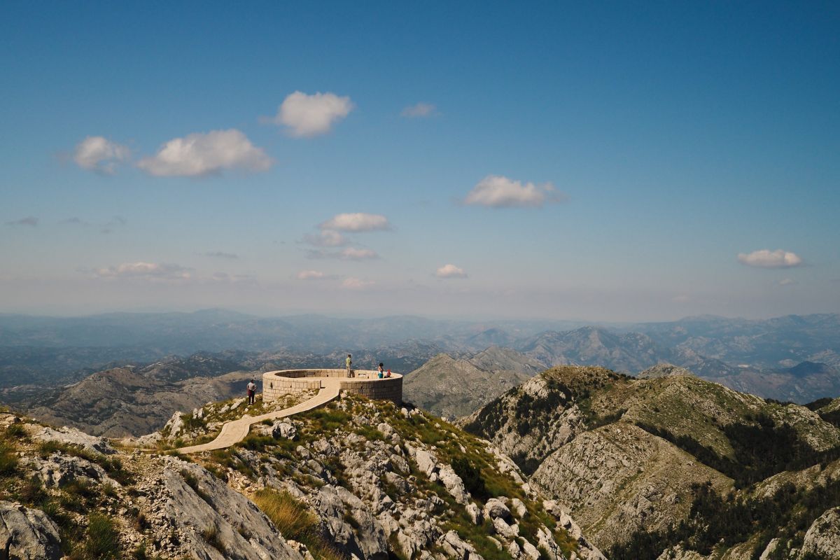 lovcen widok na góry