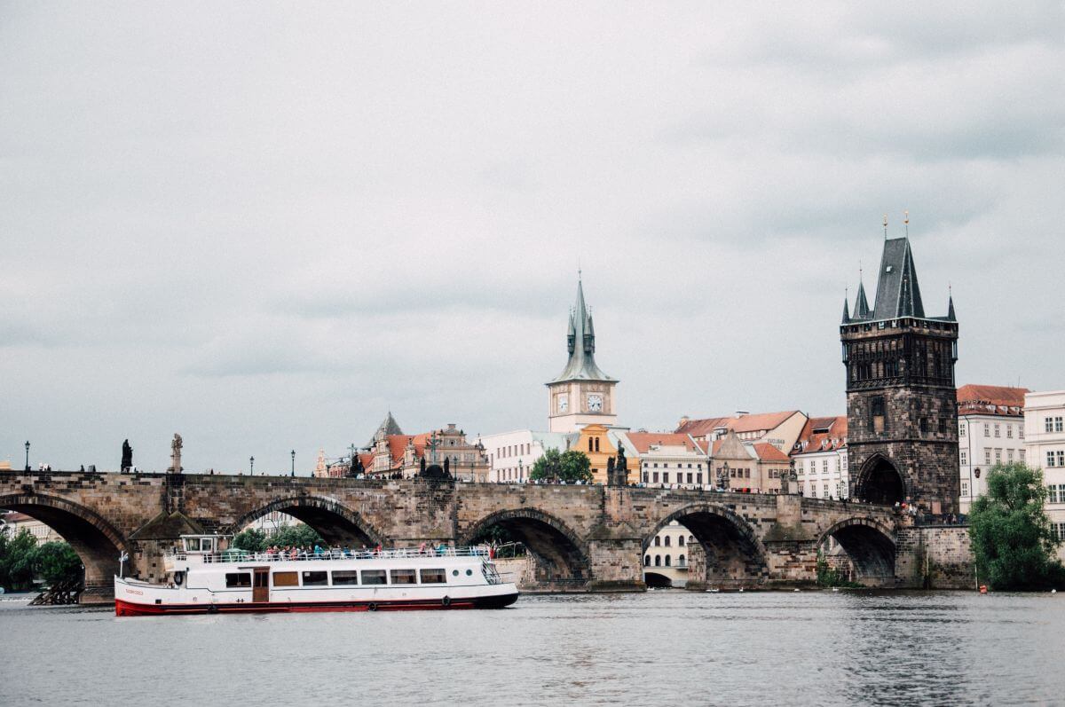 restauracje praga widok na wełtawę