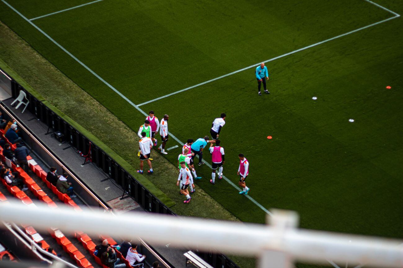 estadio mestalla rozgrzewka