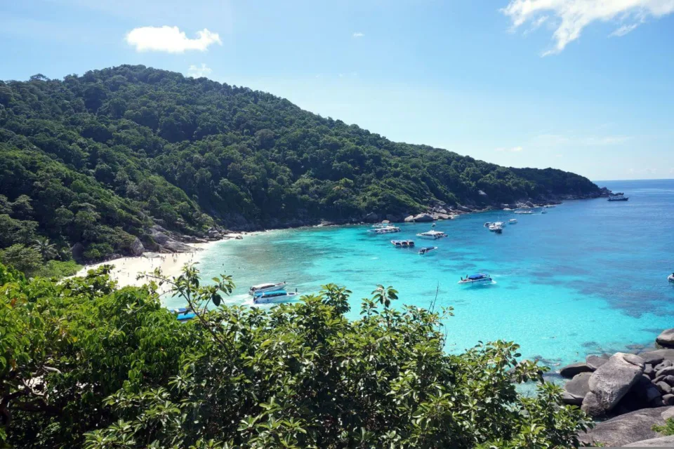 similan islands widok