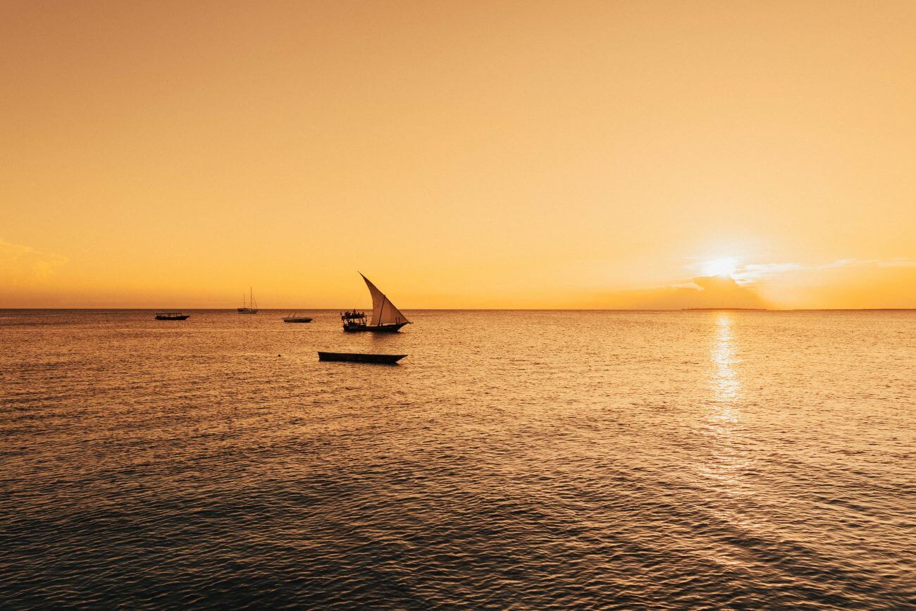 zanzibar ceny zachód słońca